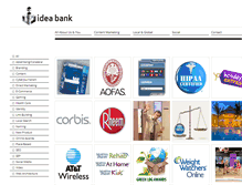 Tablet Screenshot of ideabank.com