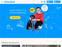 Tablet Screenshot of ideabank.pl